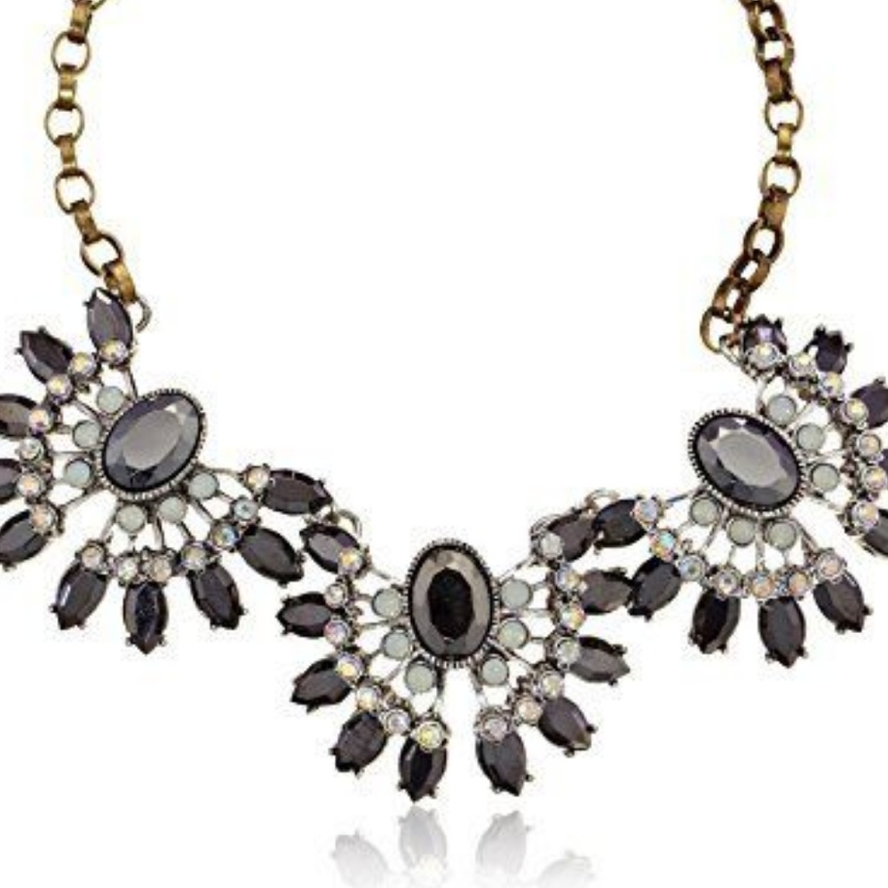 Betsey Johnson Large Statement Cluster Necklace